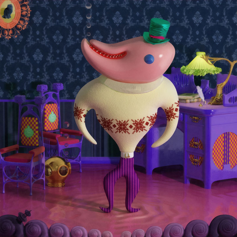 Портрет Дельфина