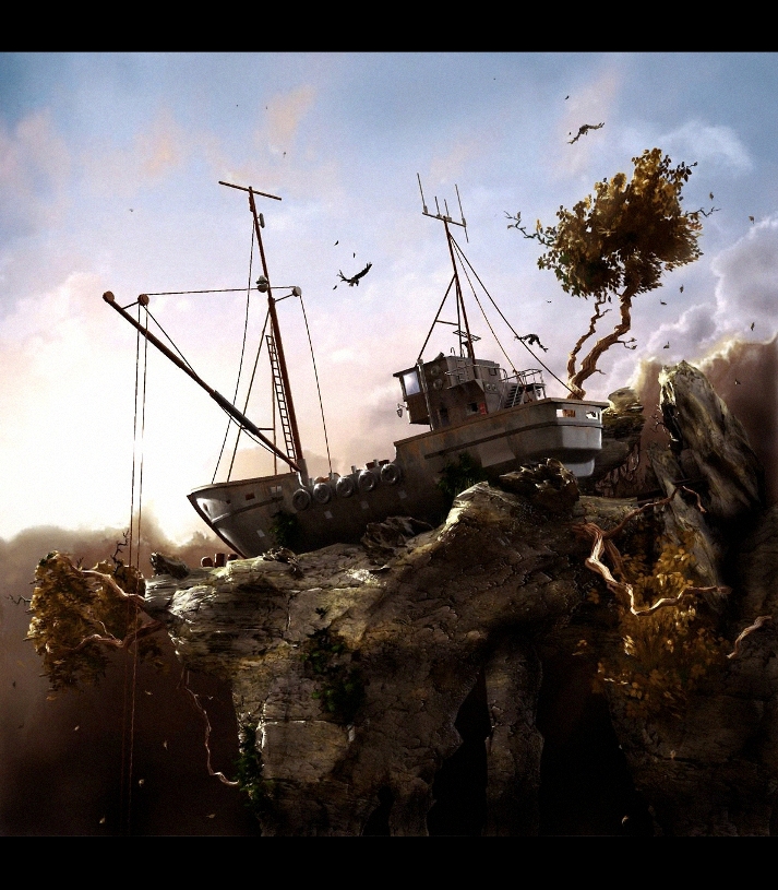 Сел на мель