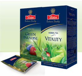 Дизайн упаковки чая "Ристон"