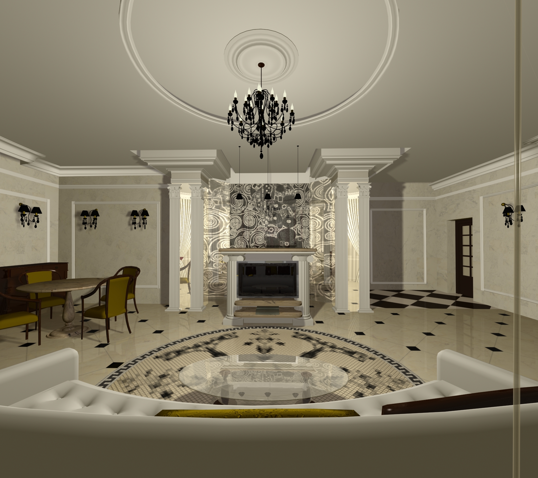 номер в санатории " Мармуровий палац" г. Моршин