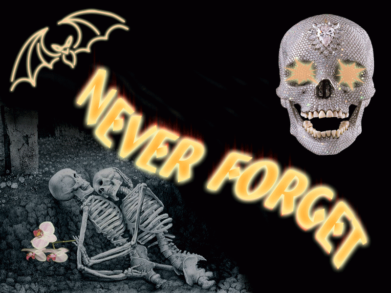 "NEVER FORGET"