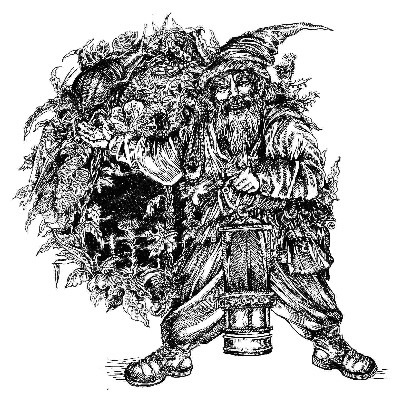 Оформление главы книги В. Имакаева "Мирателус - князь нетопырей&q