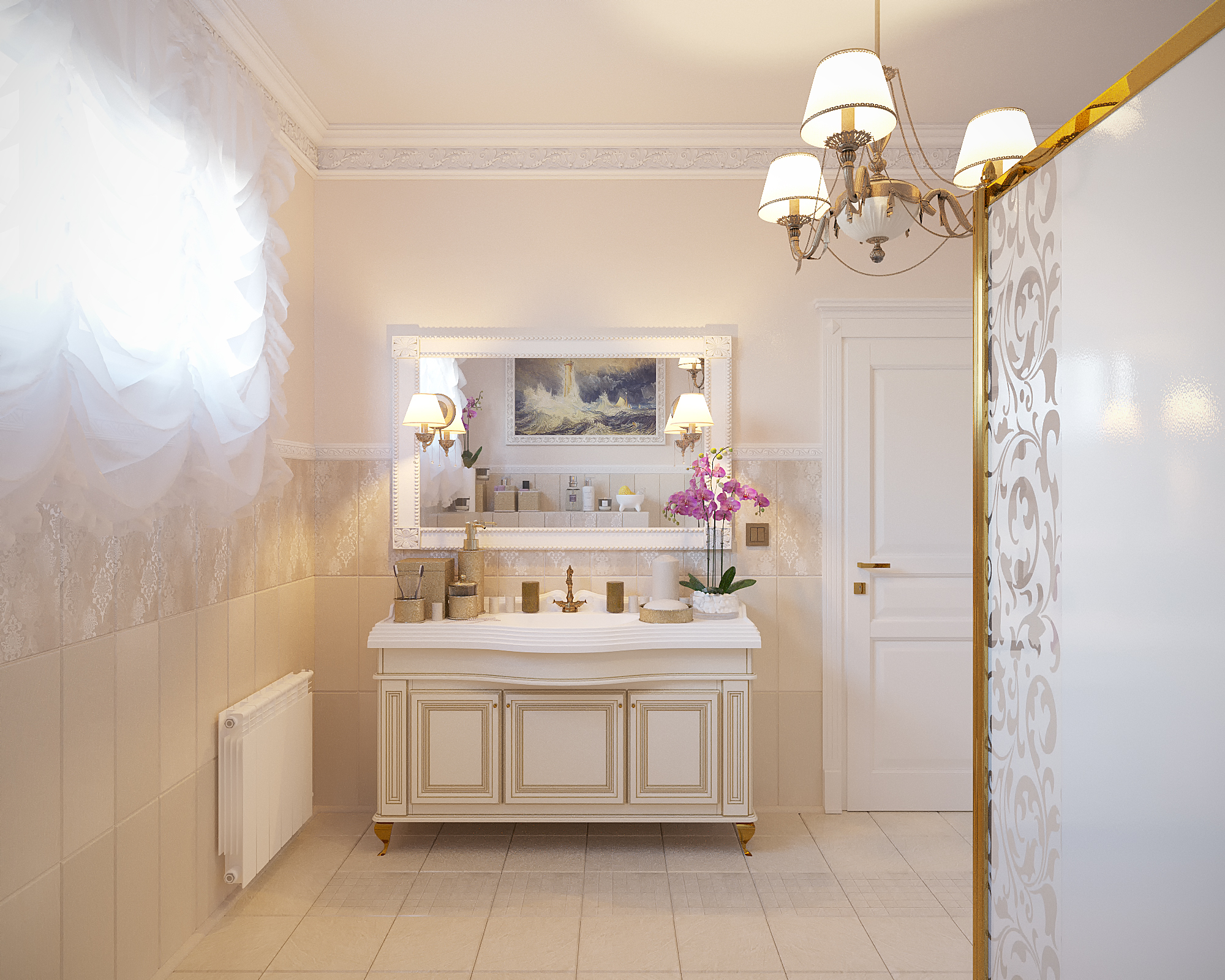 Визуализация ванной комнаты