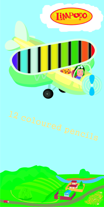 упаковка цветных карандашей