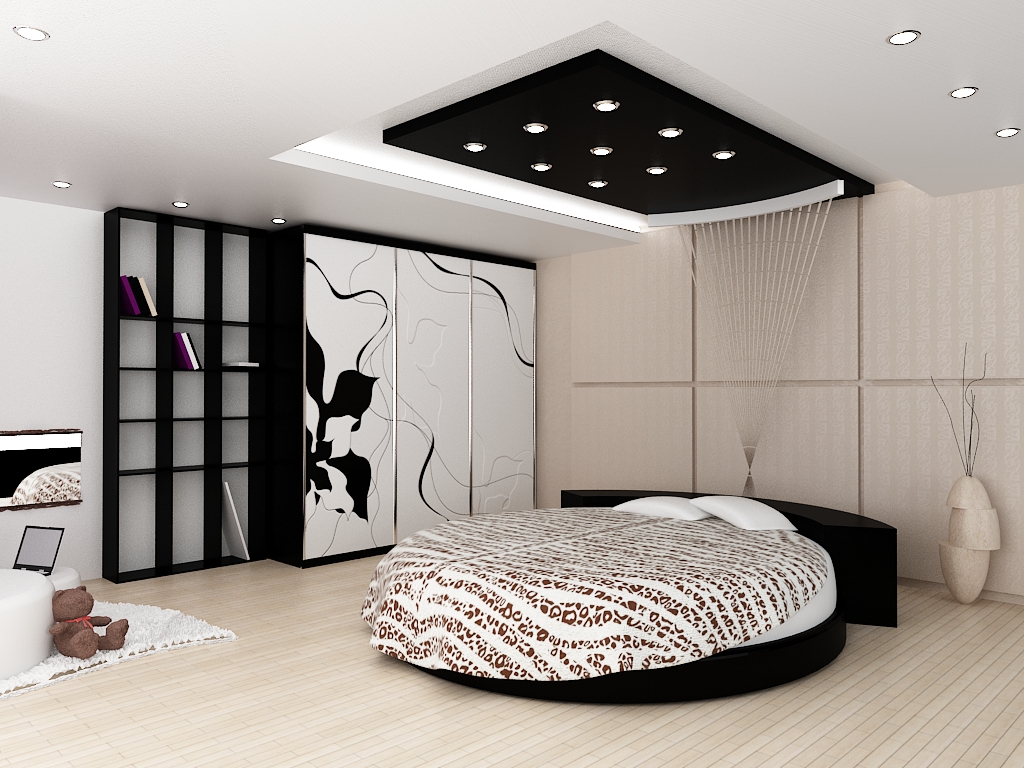 Интерьер спальной комнаты