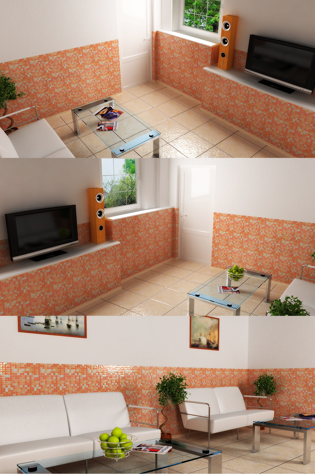 Комната ожиданий (приложение к бассейну)