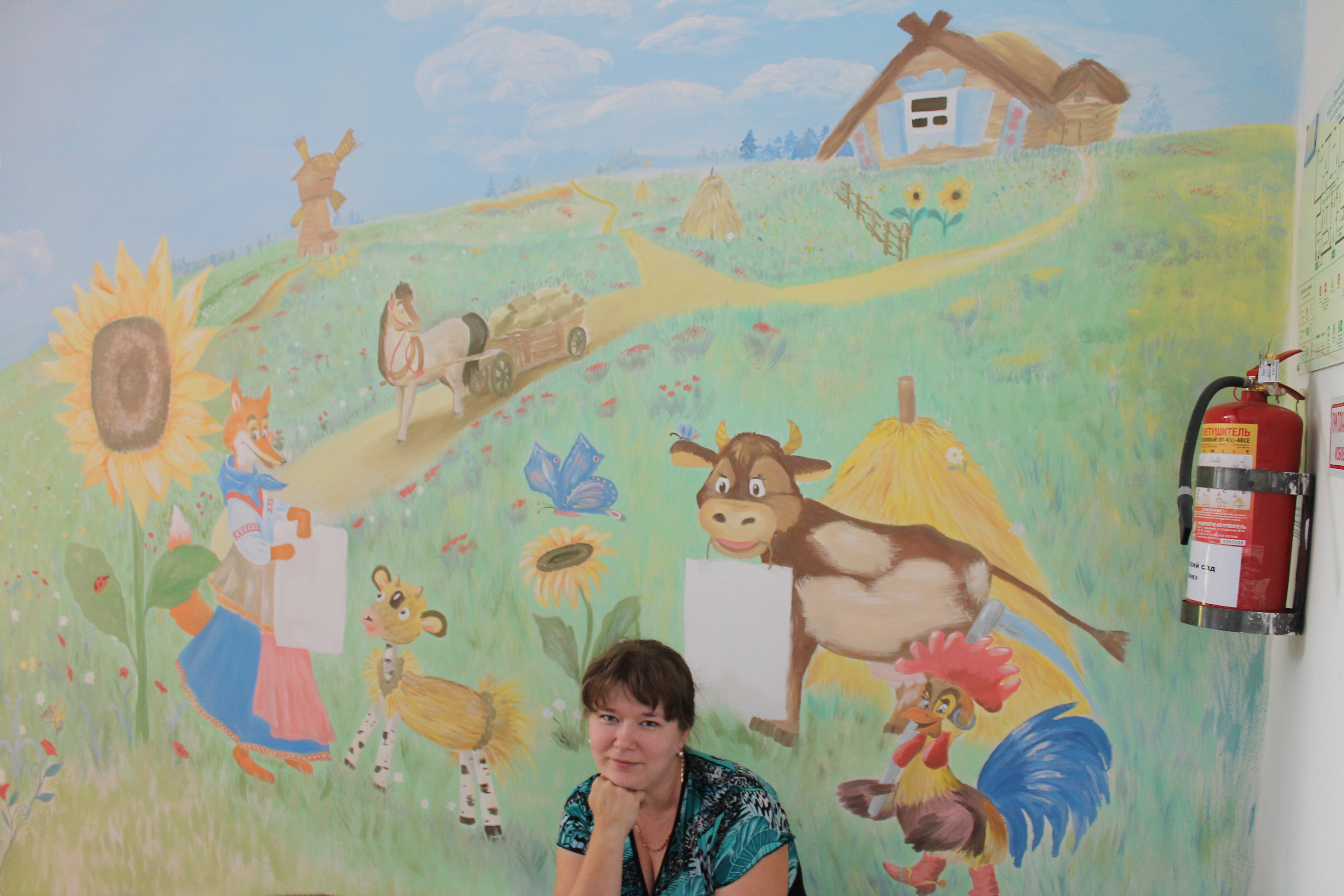 роспись в детском саду