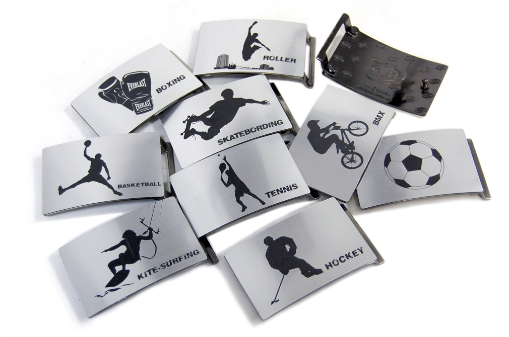 Коллекция пряжек серии "Спорт"