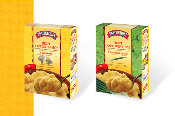 Пюре быстрого приготовления "Вкуснятина"