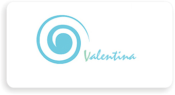 Логотип салона красоты "Valentina"