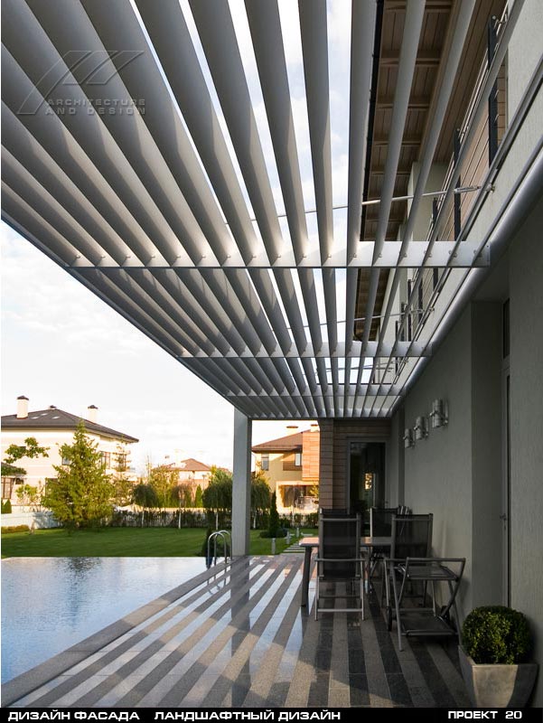 Дизайн фасада Ландшафтный дизайн  Москва "Бенилюкс"