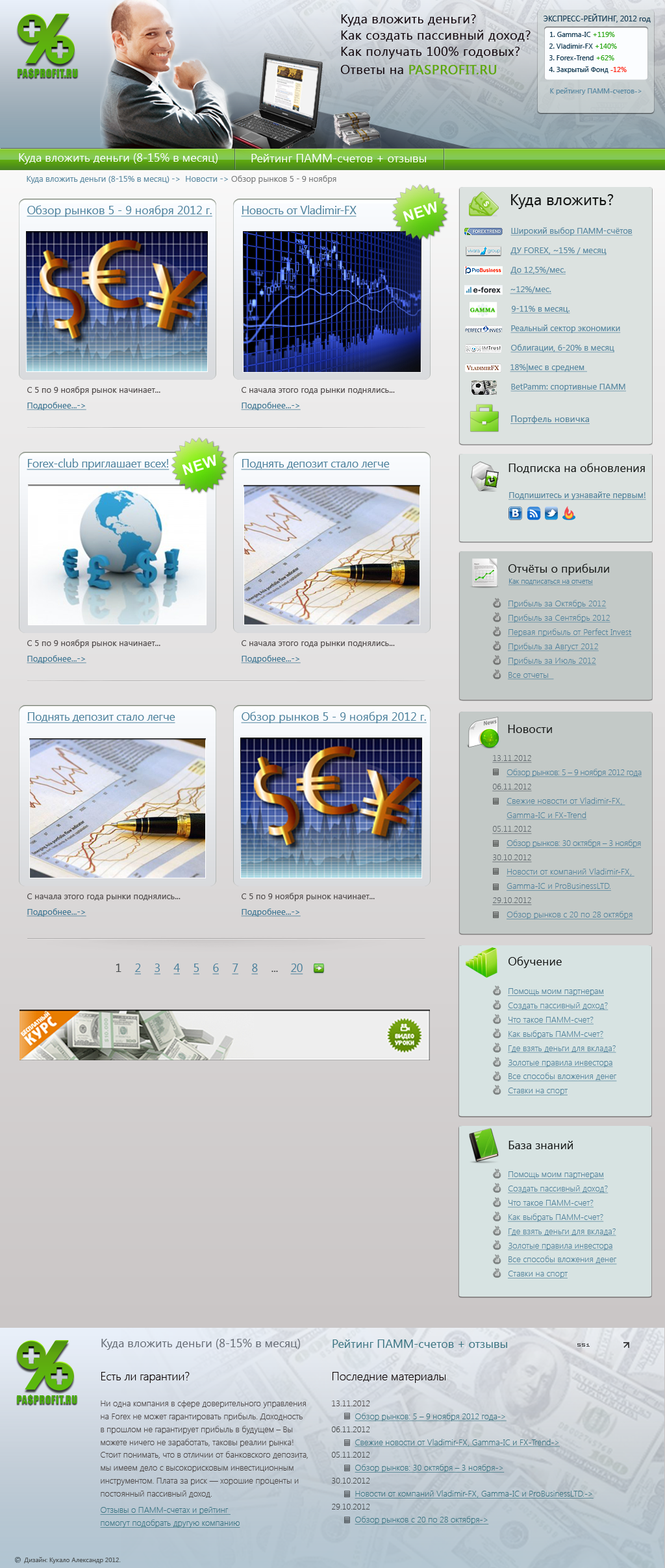 Pasprofit.ru (концепция)