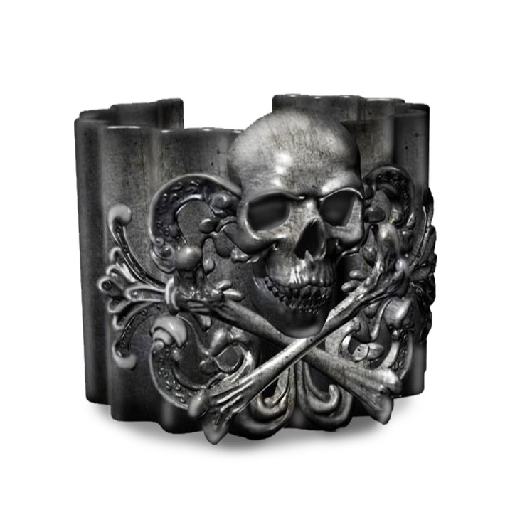 "Браслет байкера" 3d модель для печати на 3d принтере