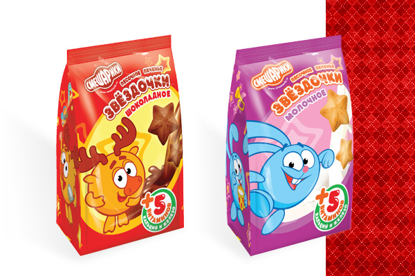 Печенье под ТМ "Смешарики"