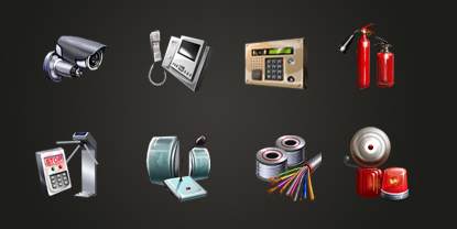 Иконки "Системы безопасности"