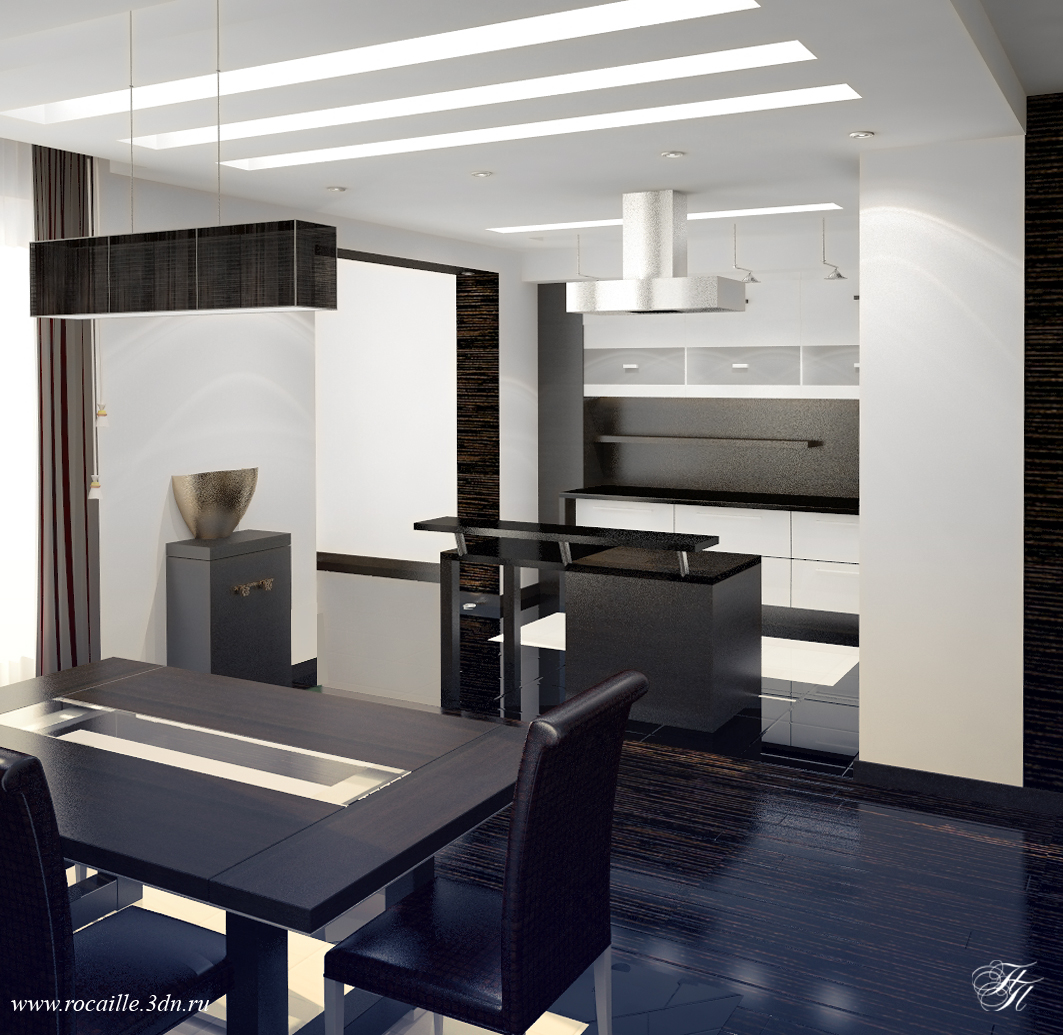 Квартира в "Морском фасаде" Васильевский остров. 2007 г.