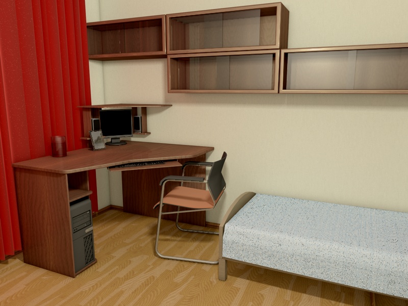 Простая комната