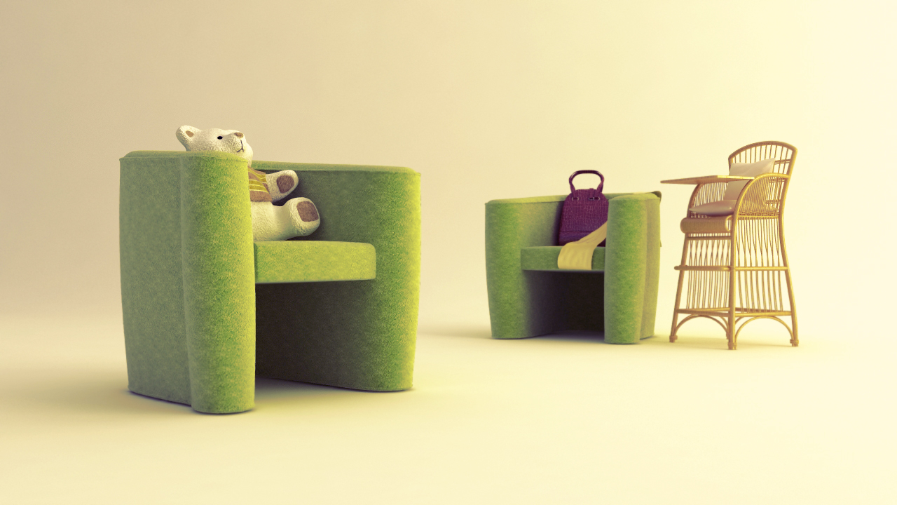 Кресла и детский столик