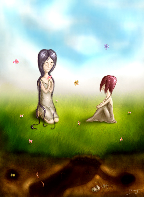 Underground girls on the surface