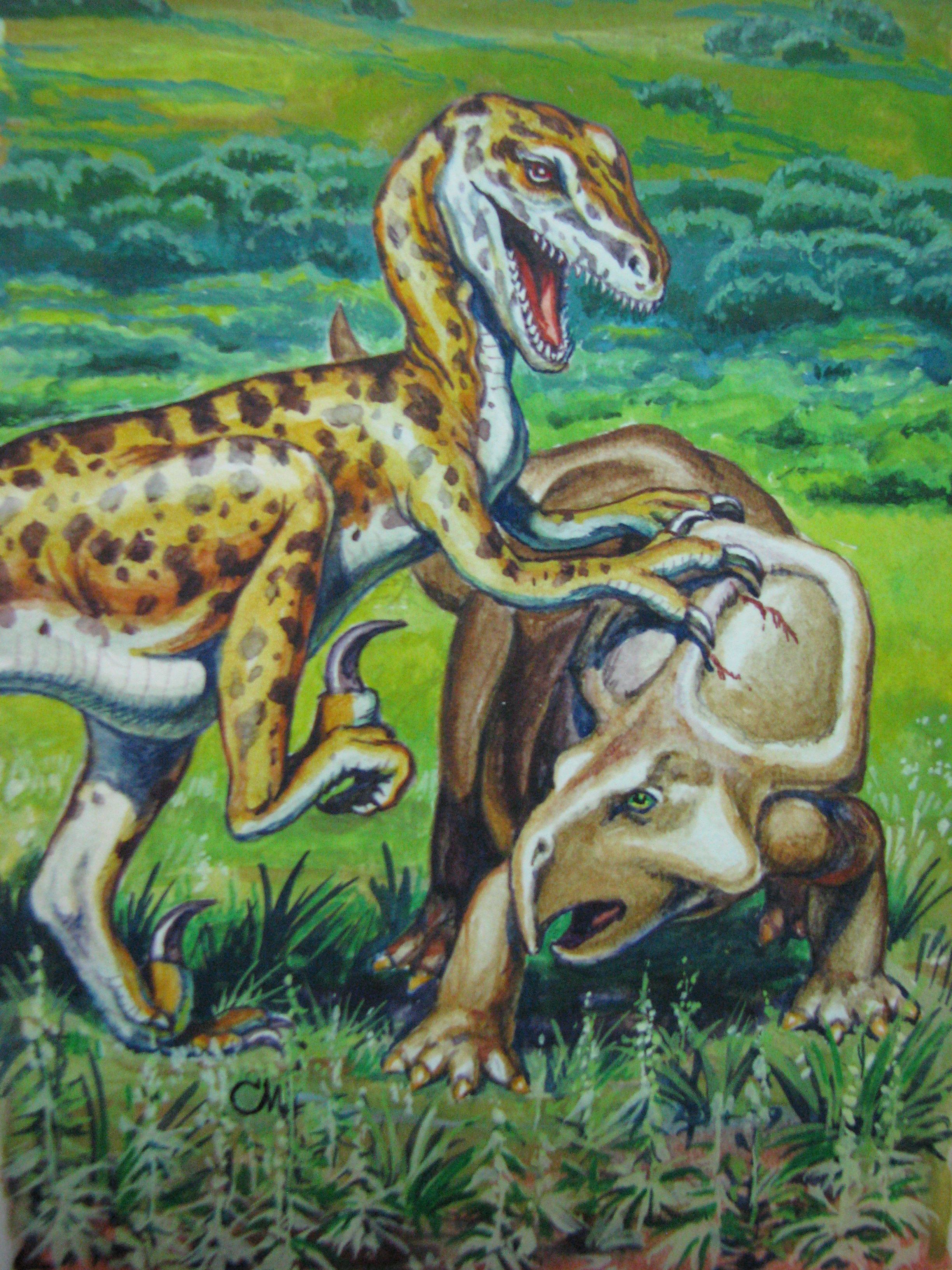 Из цикла "Доисторические животные"