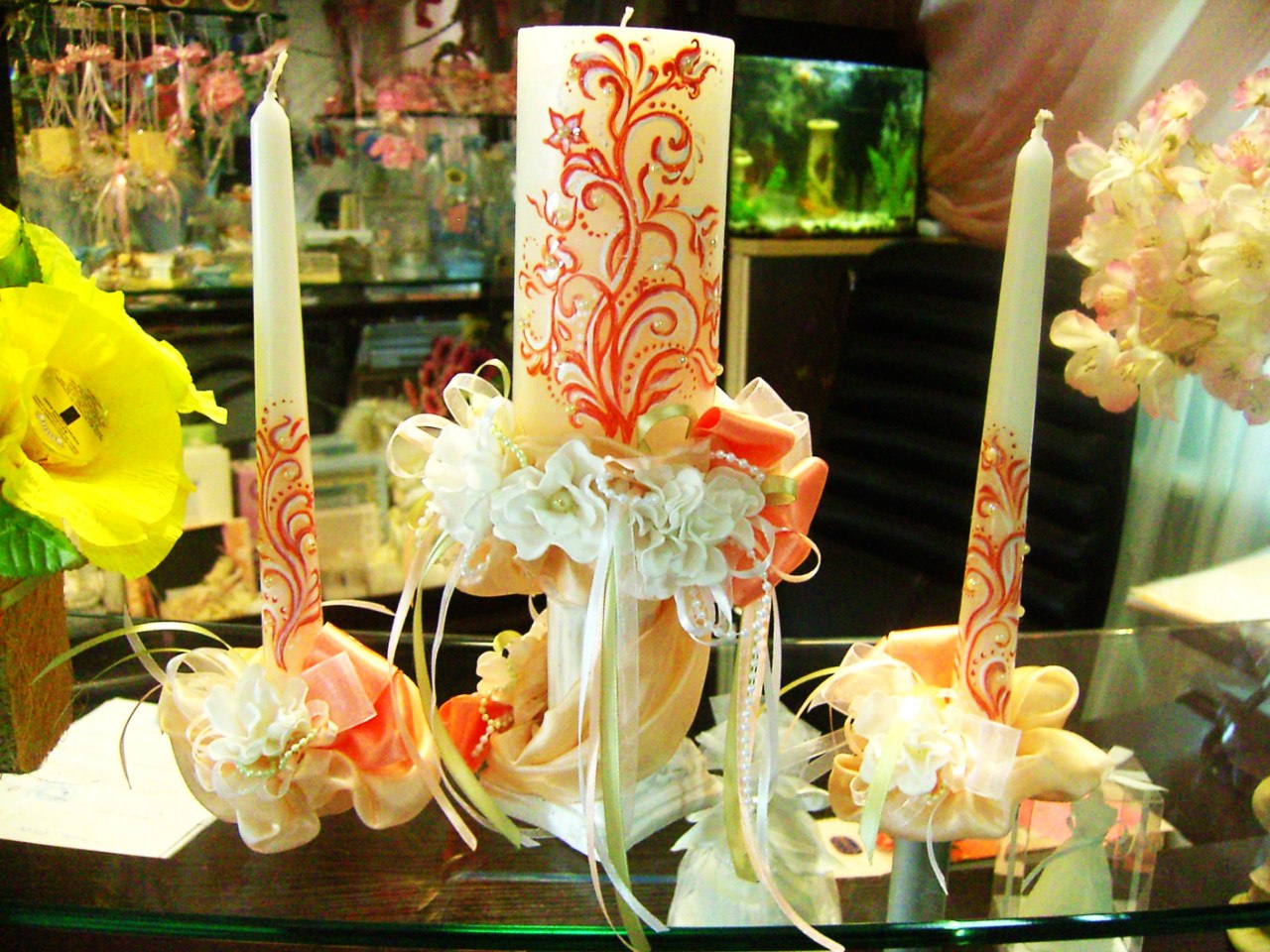 Свадебные свечи