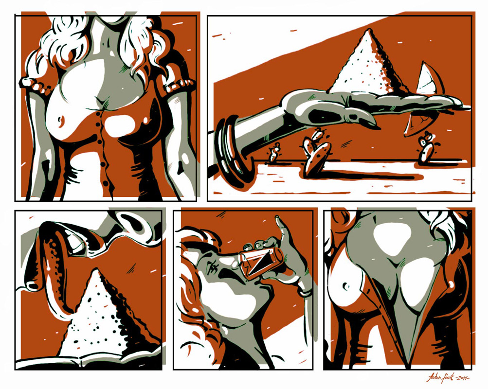 Иллюстрации в журнал "Соль"