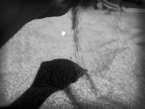 Time goes on as a sand..