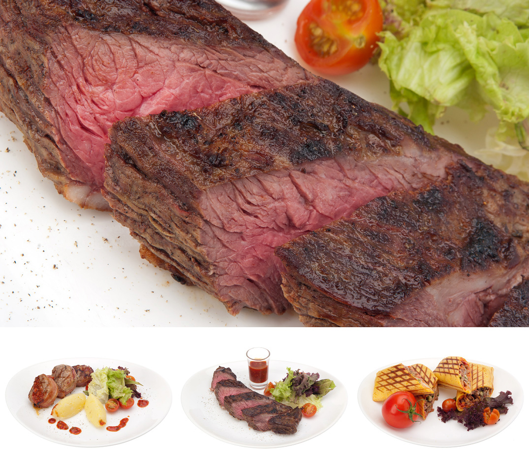 Съемка блюд для меню ресторана