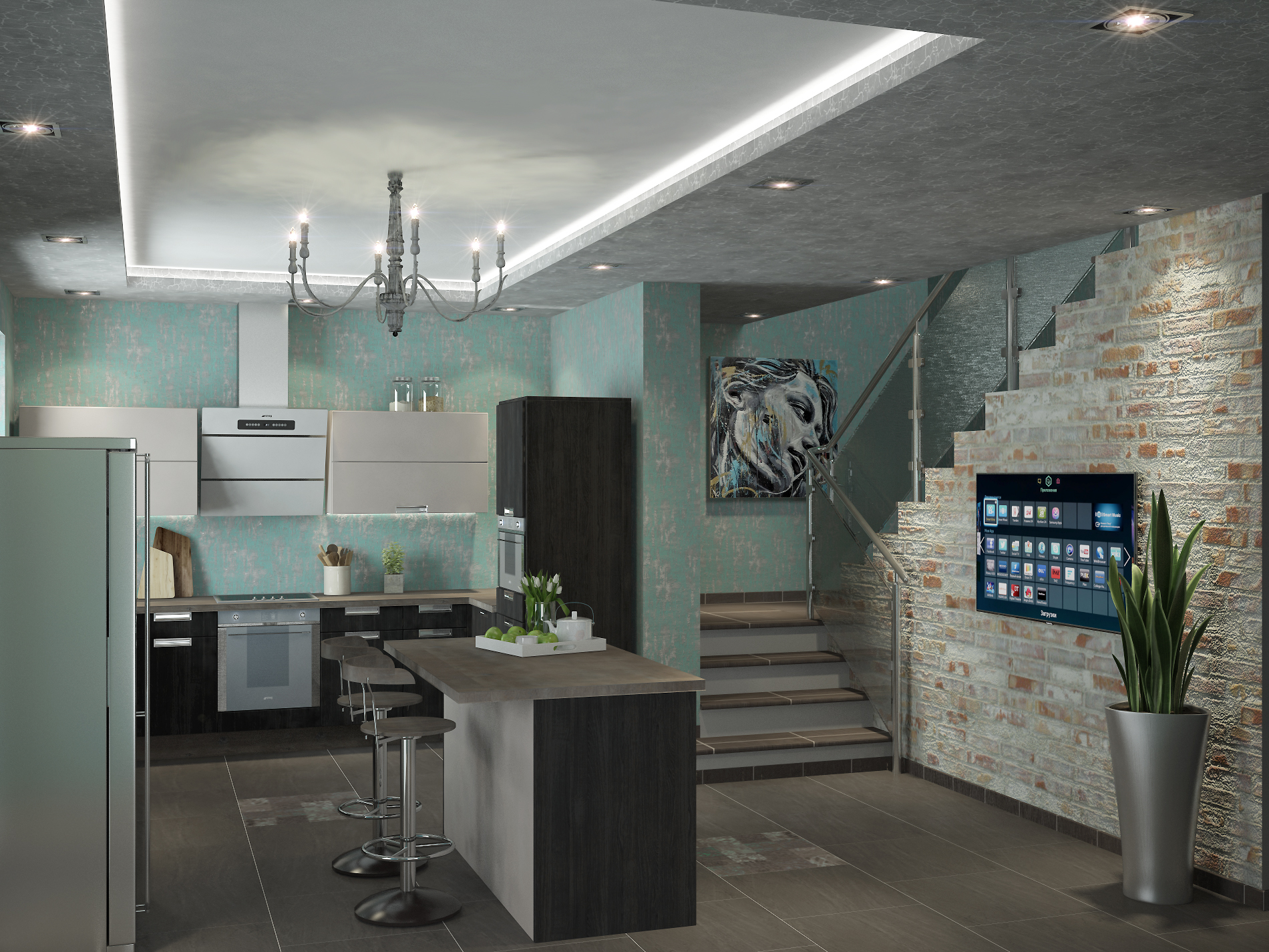 Визуализация кухни