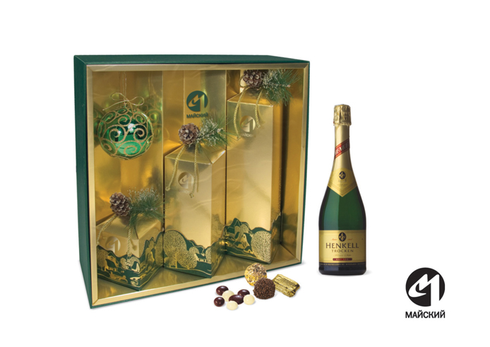 Шелкография на подарочную упаковку