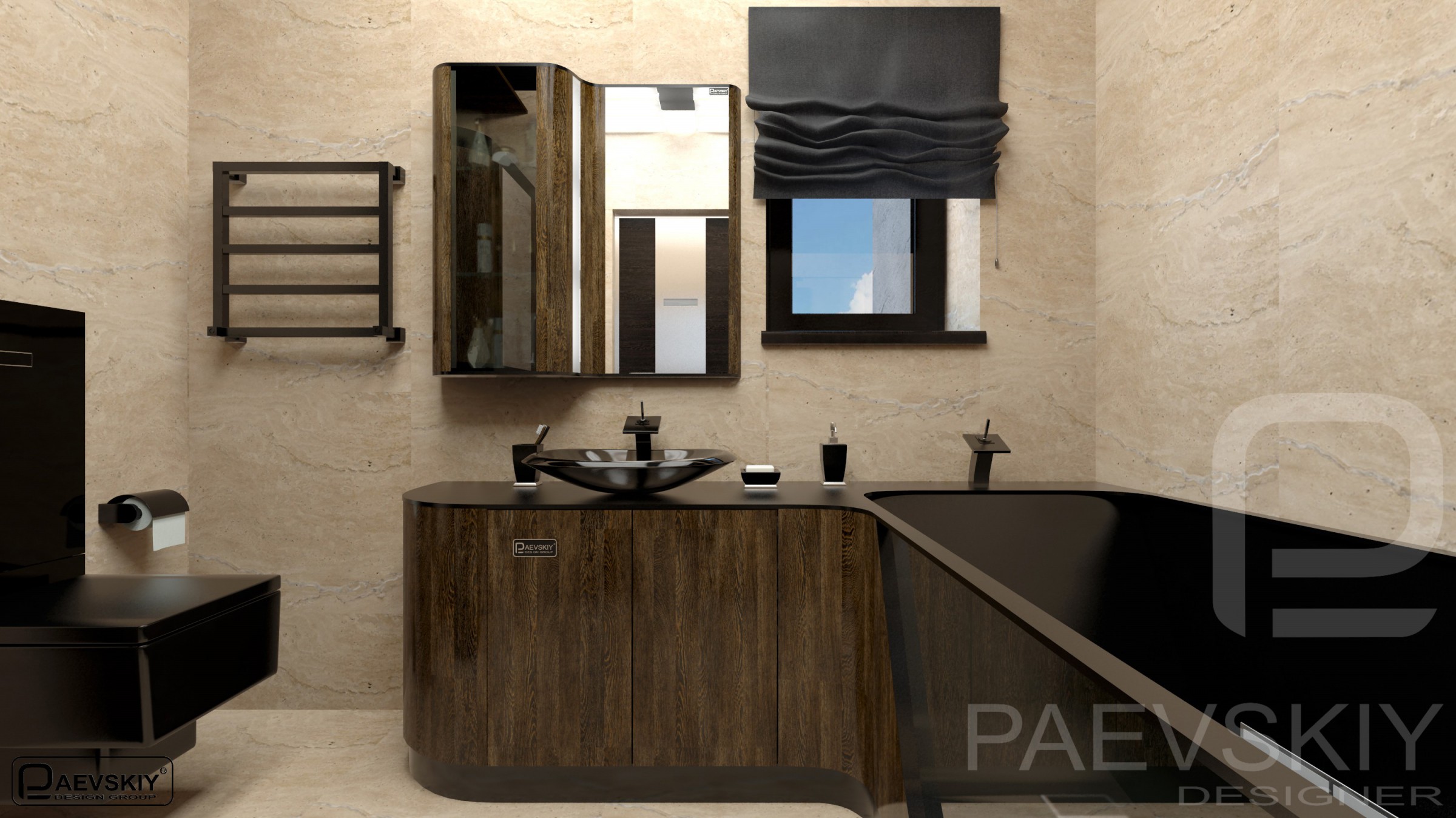 Ванная комната в современном стиле