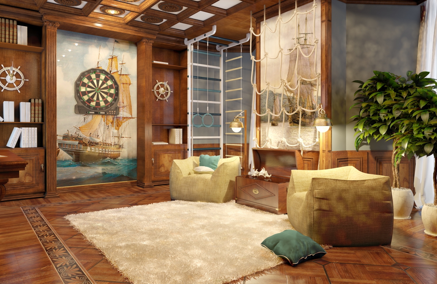 Кабинет + Игровая