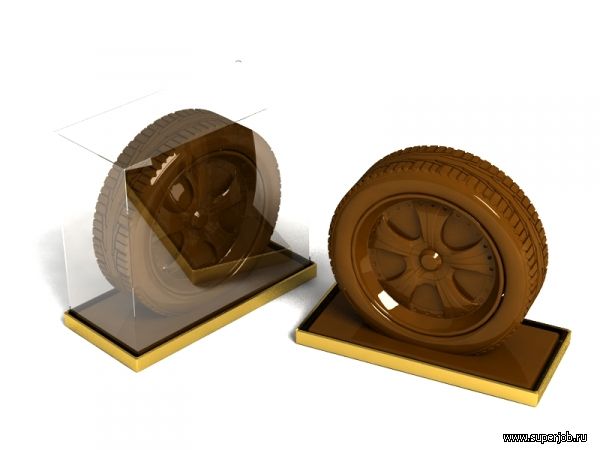 шоколадная скульптура