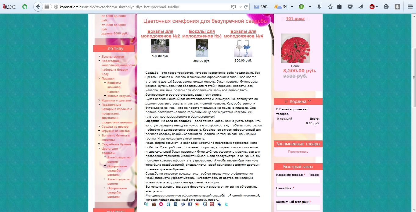 Цветочная симфония для безупречной свадьбы