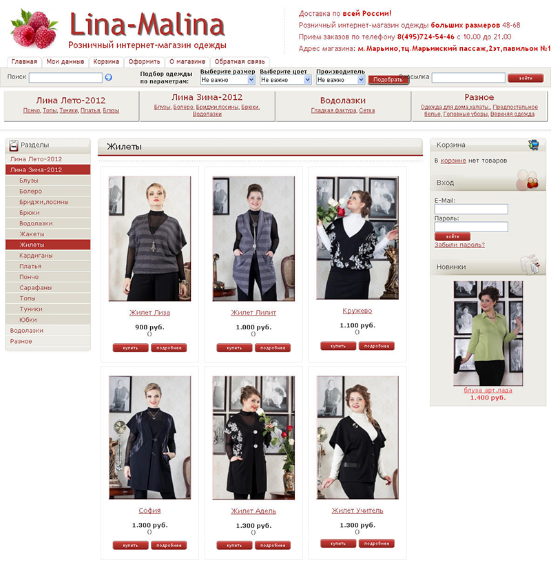 Модификация сайта