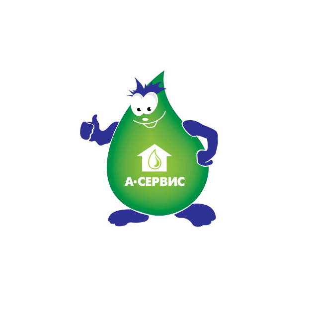 фирменный персонаж для "А-сервис"