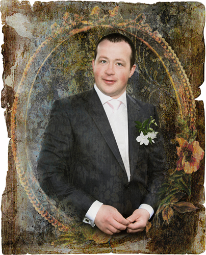 свадебное фото для альбома