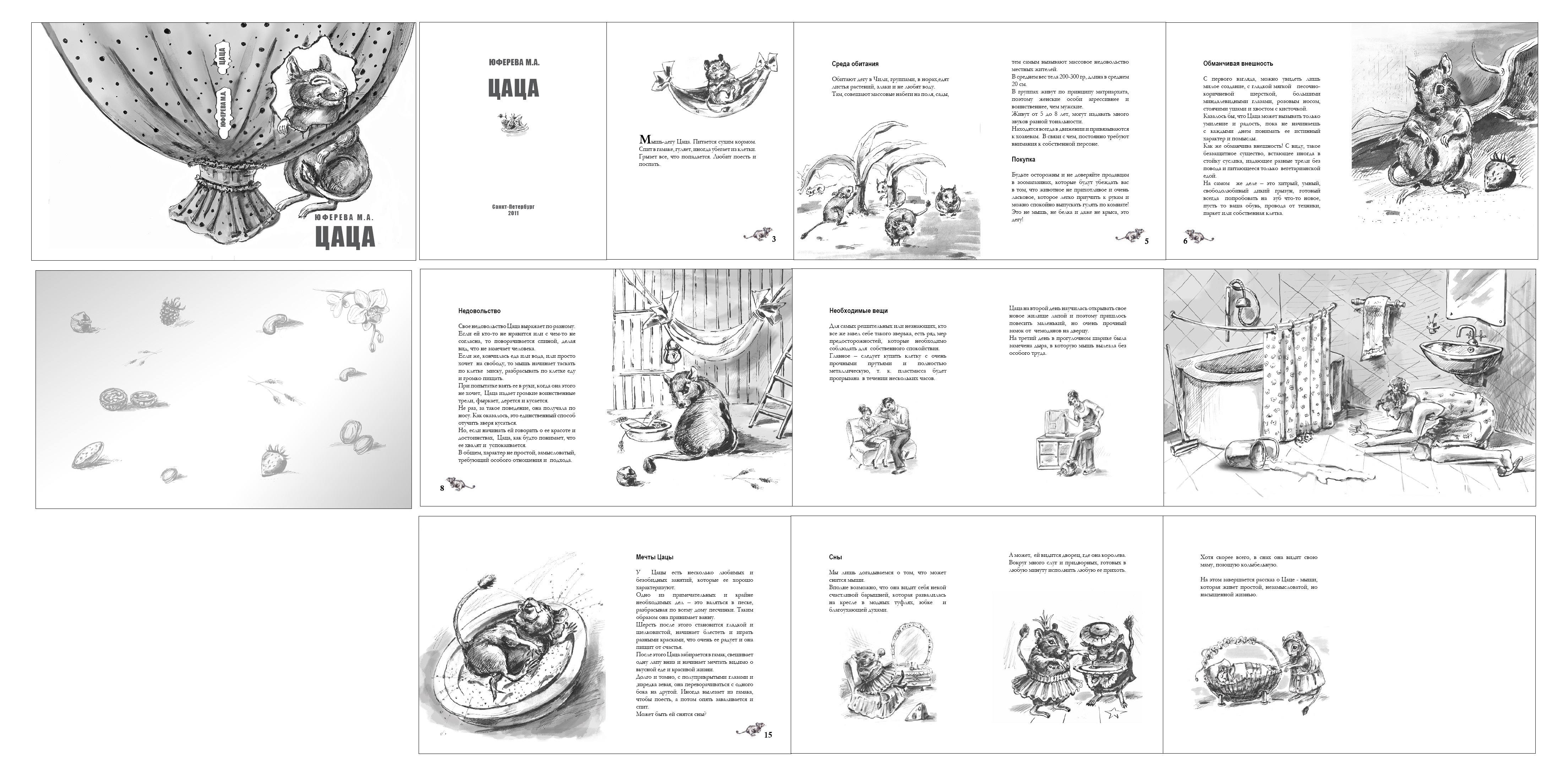 Иллюстрированная книга Цаца