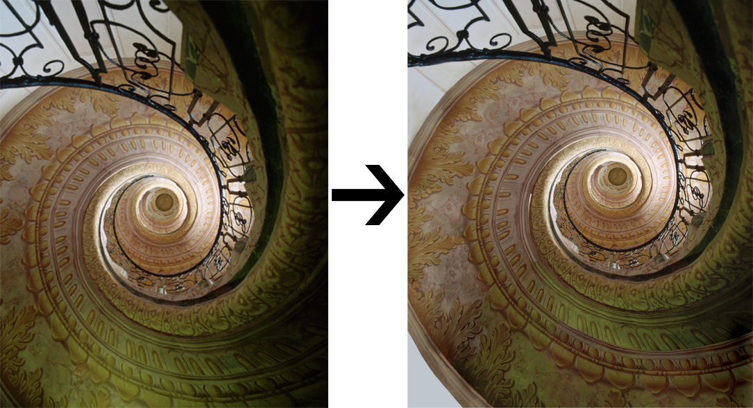 Фотопечать "Лестница" для строительной компании