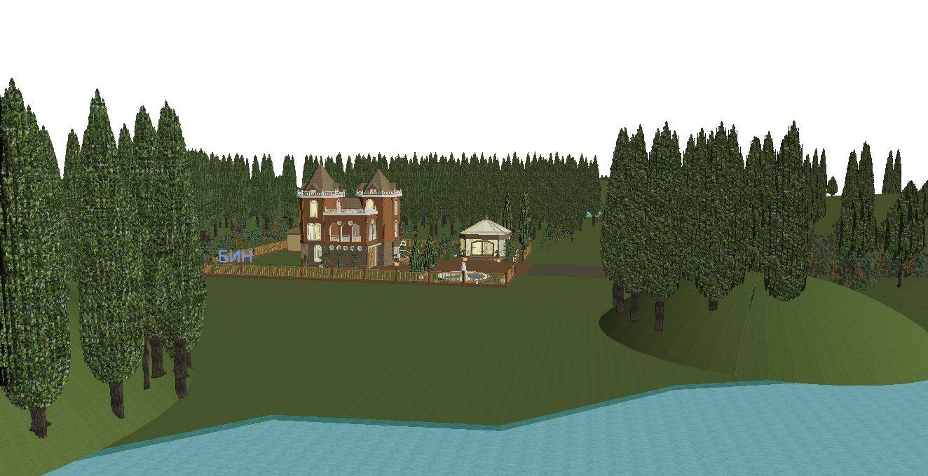 замок в лесу 02