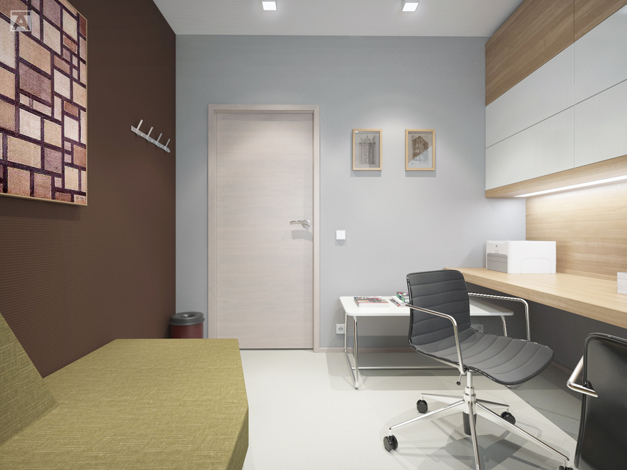Дизайн интерьера кабинета
