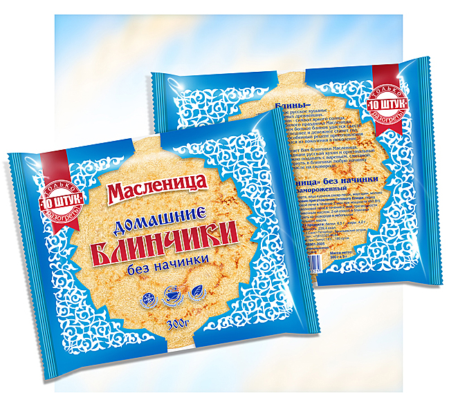 дизайн упаковки тм "масленица"