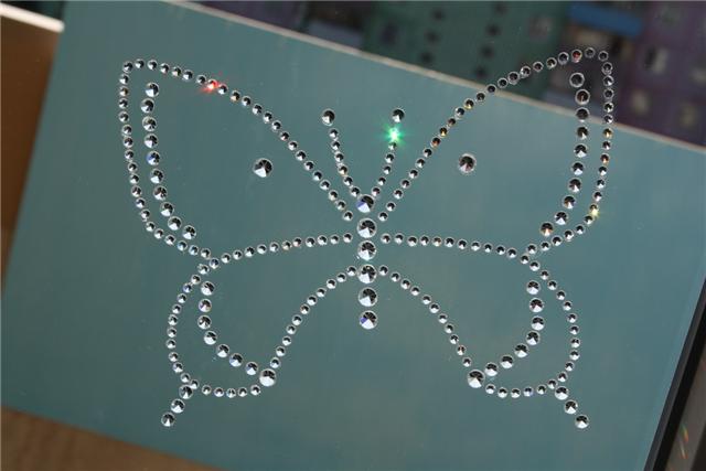 Декор для окон из страз Swarowski