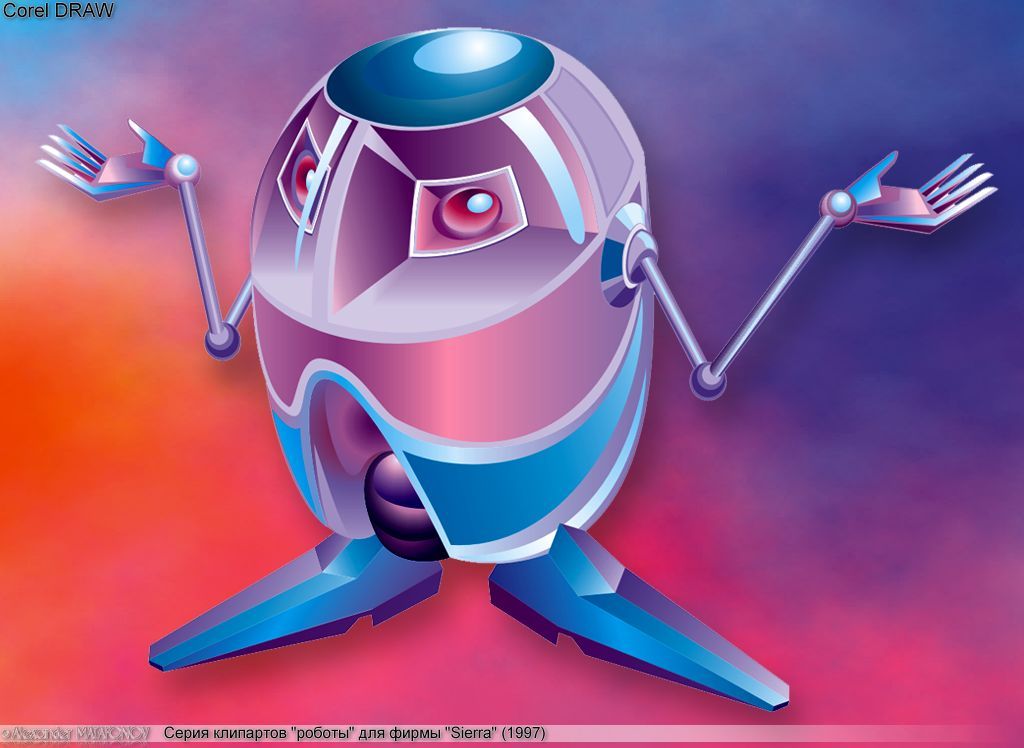 клипарт роботы