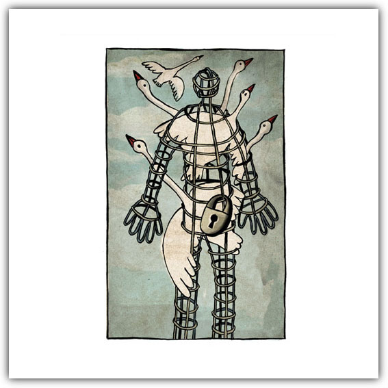 Иллюстрация для журнала "Здоровье"