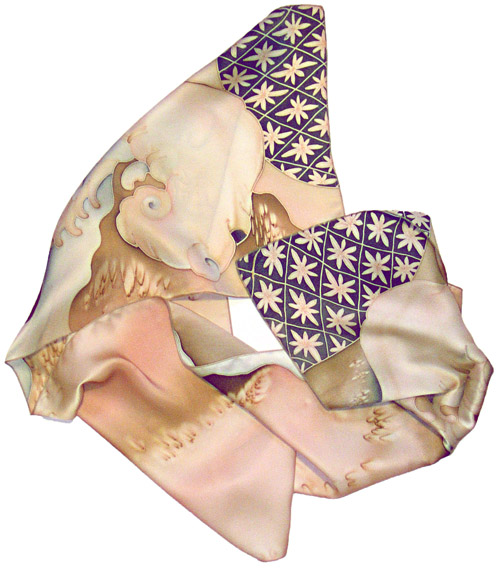 Шарф "Раковина"