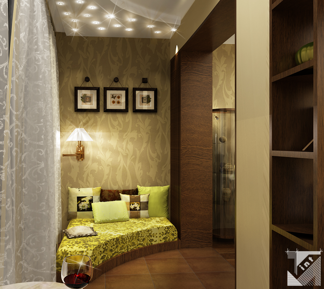 Оформление балкона