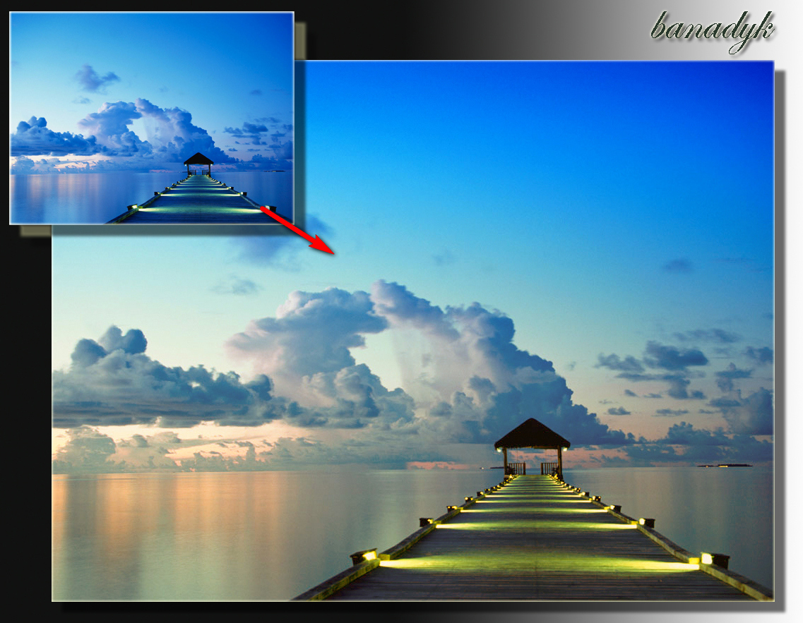 От заката до рассвета. Цветокоррекция.