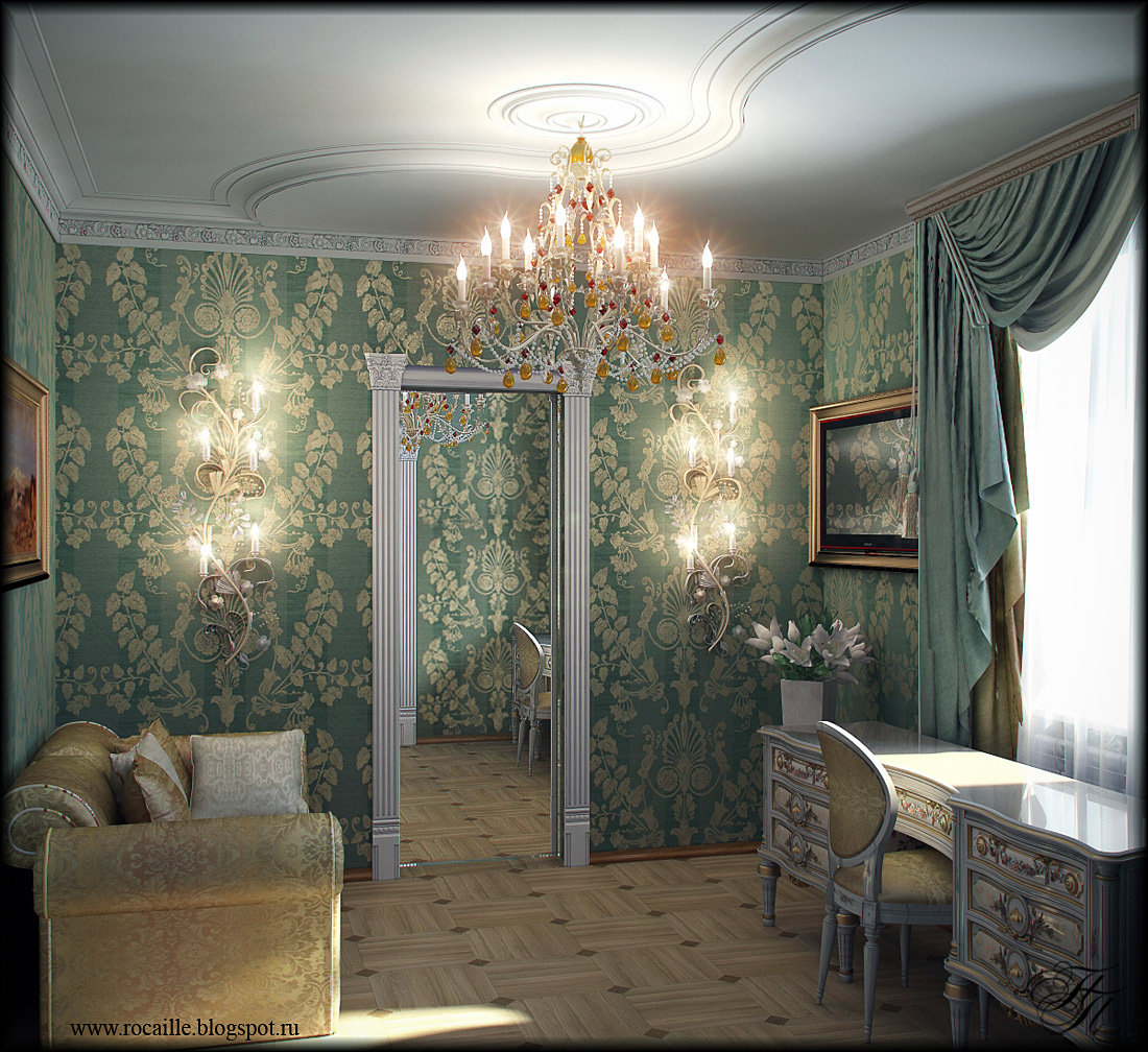 Зеленый будуар вид 1