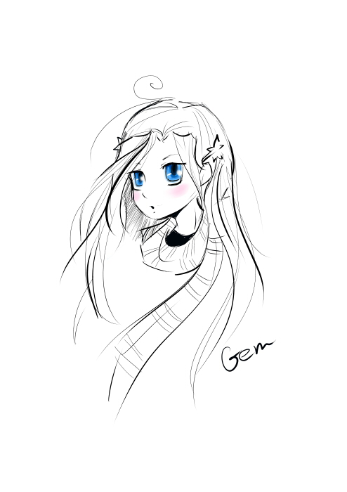 Синеглазое создание :)